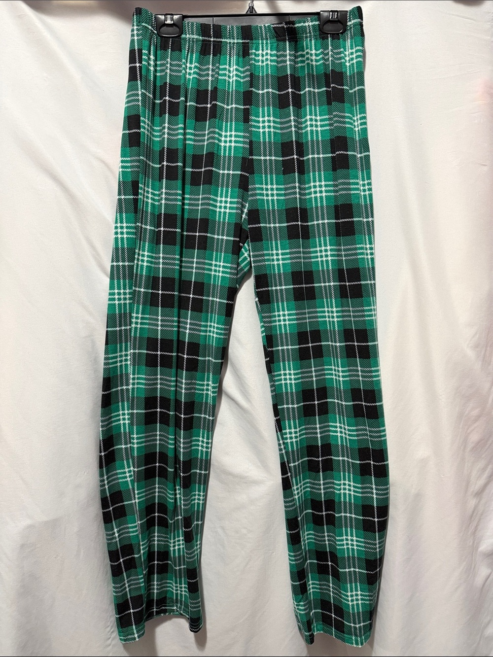 Classic Green Plaid Men’s Lounge Joggers